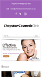 Mobile Screenshot of chepstowcosmeticclinic.co.uk